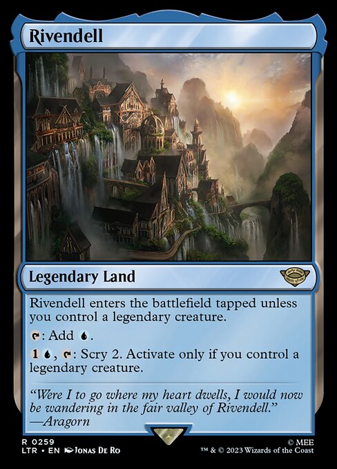 [Foil] LTR 259 Rivendell R
