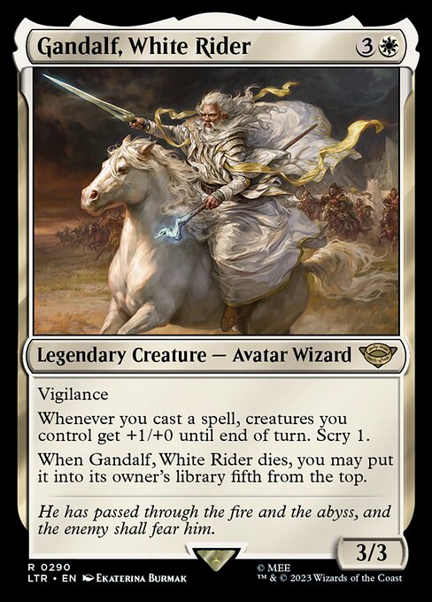 LTR 290 Gandalf, White Rider R