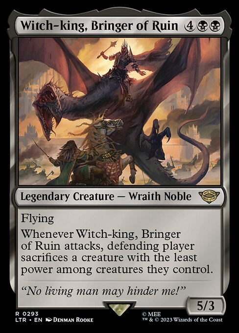 LTR 293 Witch-king, Bringer of Ruin R