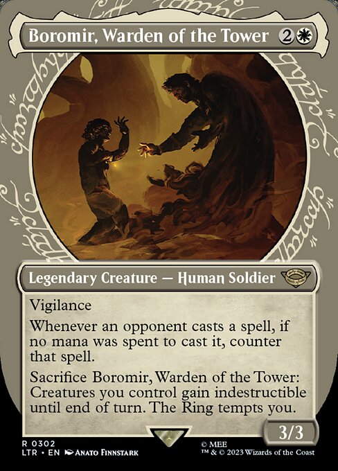 LTR 302 Boromir, Warden of the Tower (Showcase) R