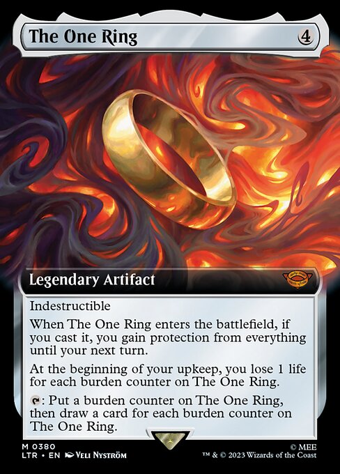 [Foil] LTR 380 The One Ring (0380 - Extended Art) M