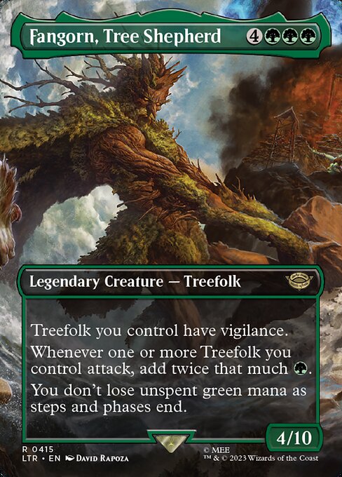 [Foil] LTR 415 Fangorn, Tree Shepherd (Borderless) R