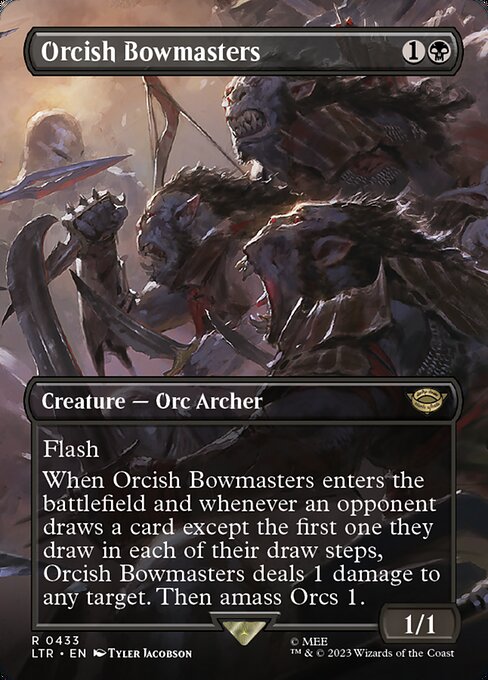 [Foil] LTR 433 Orcish Bowmasters (Borderless) R