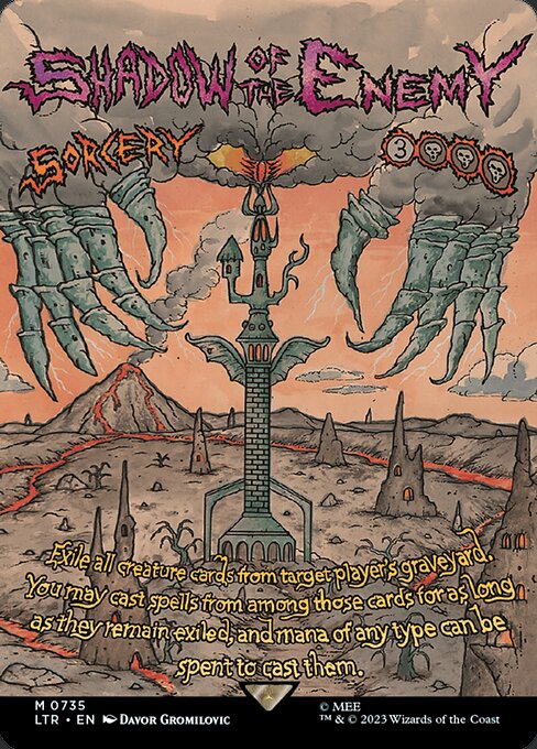 LTR 735 Shadow of the Enemy (0735 - Borderless Poster) M