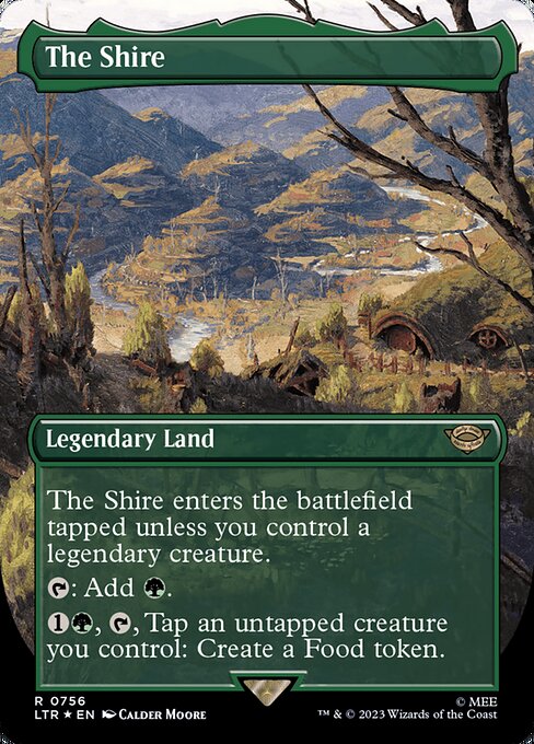 [Foil] LTR 756 The Shire (0756 - Borderless Surge Foil) R