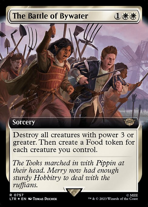 [Foil] LTR 757 The Battle of Bywater (0757 - Extended Art - Surge Foil) R