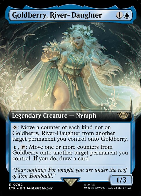 [Foil] LTR 762 Goldberry, River-Daughter (0762 - Extended Art - Surge Foil) R