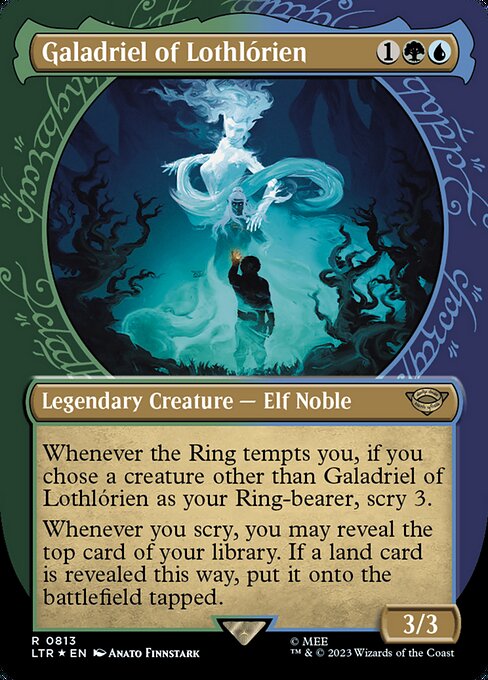 [Surge Foil] LTR 813 Galadriel of Lothlorien (0813 - Showcase - Surge Foil) R