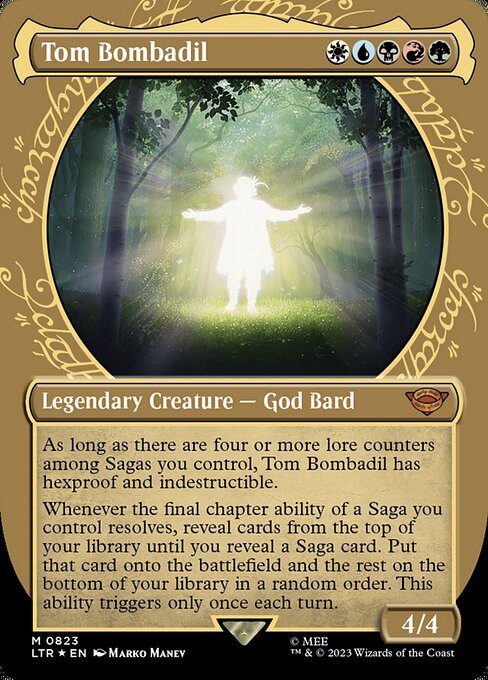 [Foil] LTR 823 Tom Bombadil (0823 - Showcase - Surge Foil) M