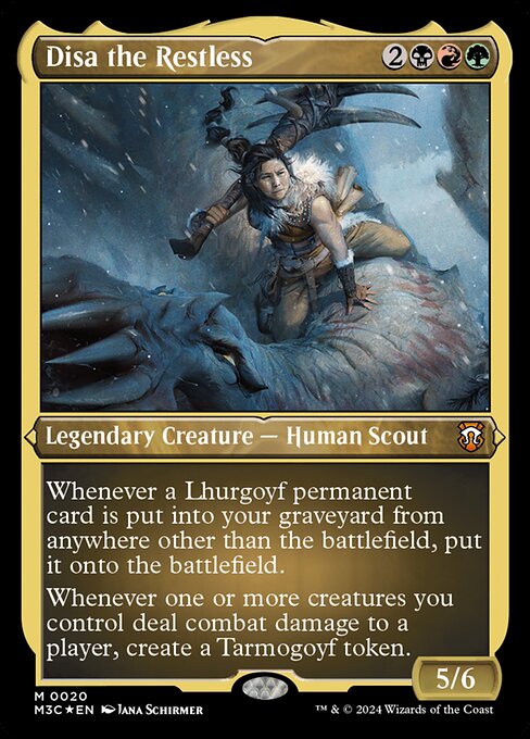 [Foil Etched] M3C 020 Disa the Restless (0020 - Foil Etched) M