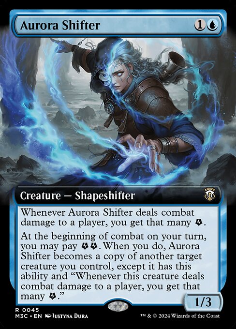 [Foil] M3C 045 Aurora Shifter (0045 - Extended Art Ripple Foil) R