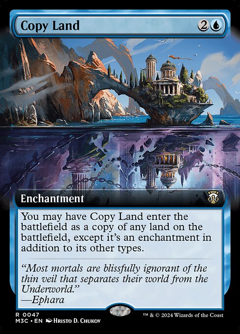 M3C 047 Copy Land (0047 - Extended Art) R