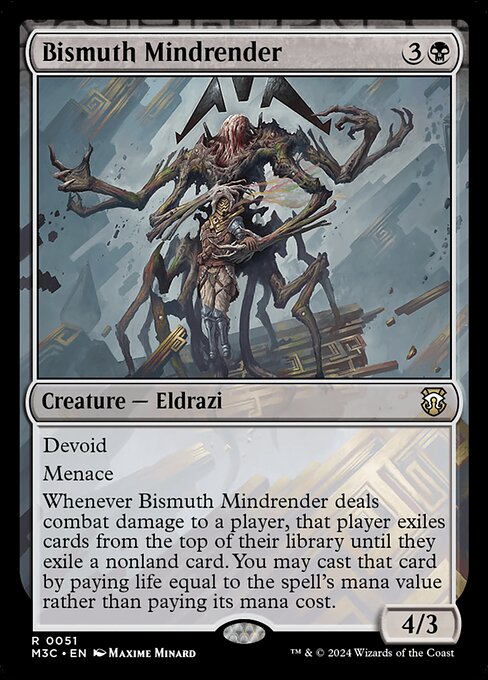 [Foil] M3C 051 Bismuth Mindrender (Ripple Foil) R