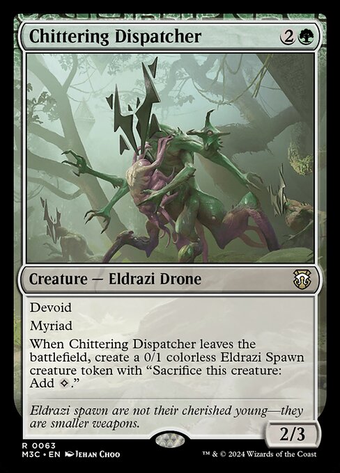 [Foil] M3C 063 Chittering Dispatcher (Ripple Foil) R