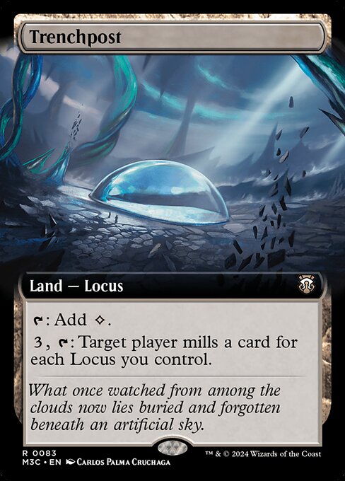 M3C 083 Trenchpost (0083 - Extended Art)