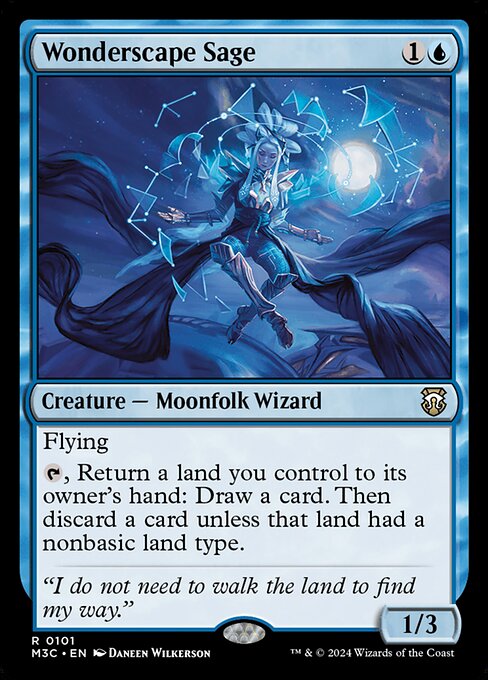 M3C 101 Wonderscape Sage R