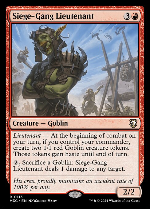 M3C 113 Siege-Gang Lieutenant R