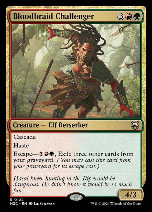 M3C 122 Bloodbraid Challenger R