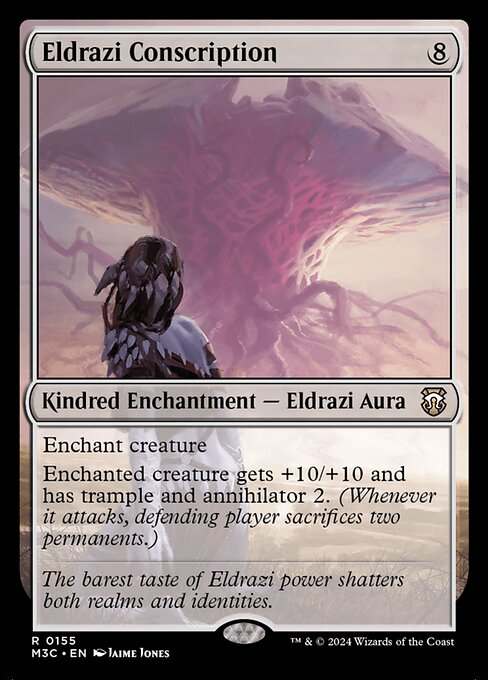 [Foil] M3C 155 Eldrazi Conscription (Ripple Foil) R