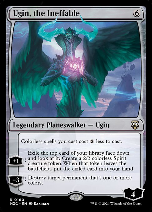 [Foil] M3C 160 Ugin, the Ineffable (Ripple Foil) R