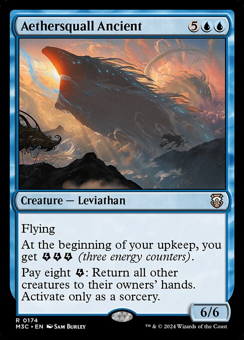 [Foil] M3C 174 Aethersquall Ancient (Ripple Foil) R