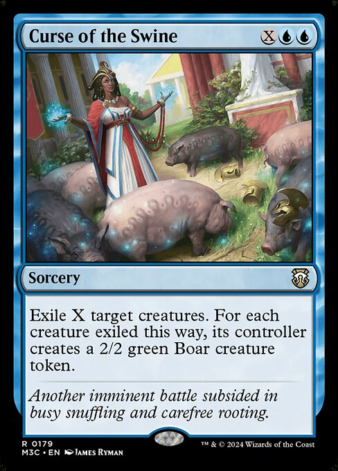 [Foil] M3C 179 Curse of the Swine (Ripple Foil) R