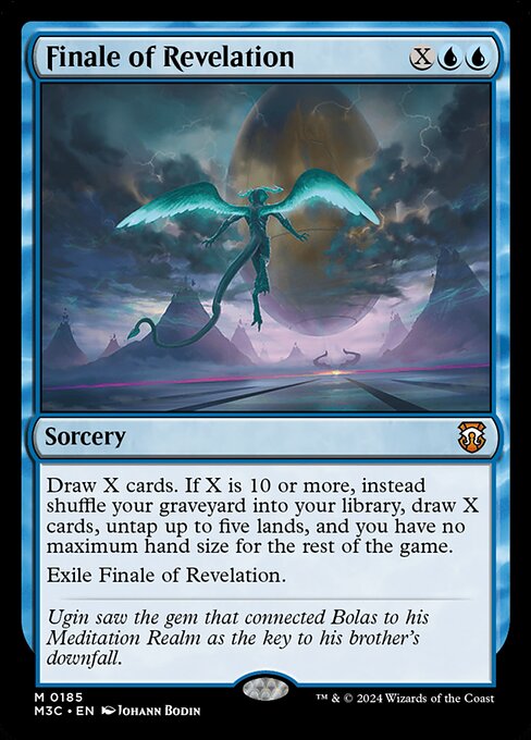 [Foil] M3C 185 Finale of Revelation (Ripple Foil) M