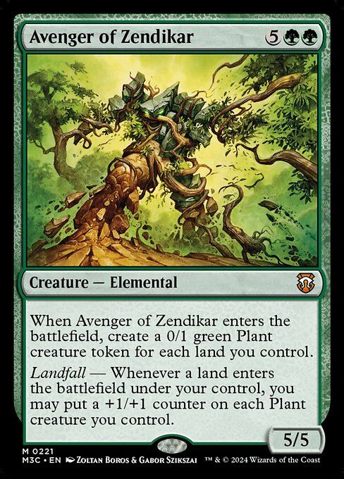 M3C 221 Avenger of Zendikar M
