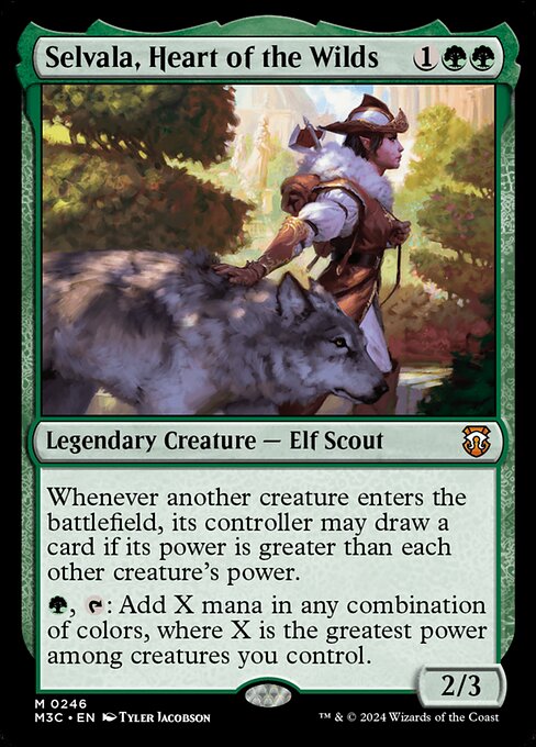 M3C 246 Selvala, Heart of the Wilds M