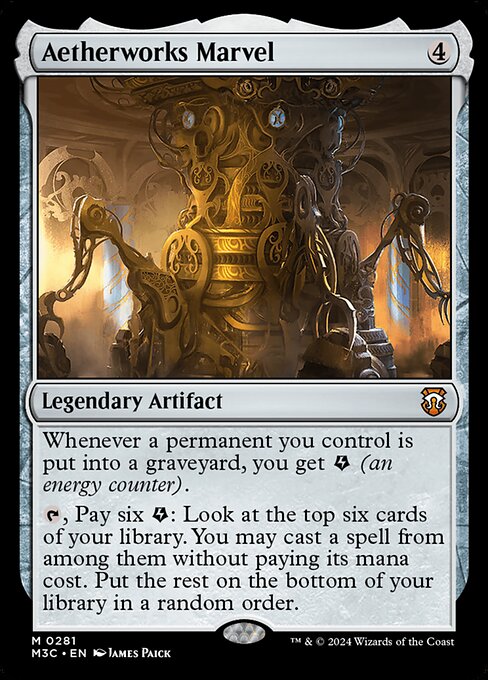 [Foil] M3C 281 Aetherworks Marvel (Ripple Foil) M