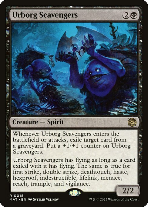 [Foil] MAT 015 Urborg Scavengers R