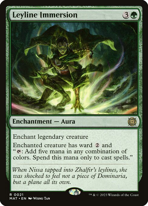 [Foil] MAT 021 Leyline Immersion R