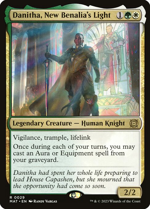 [Foil] MAT 029 Danitha, New Benalia's Light R