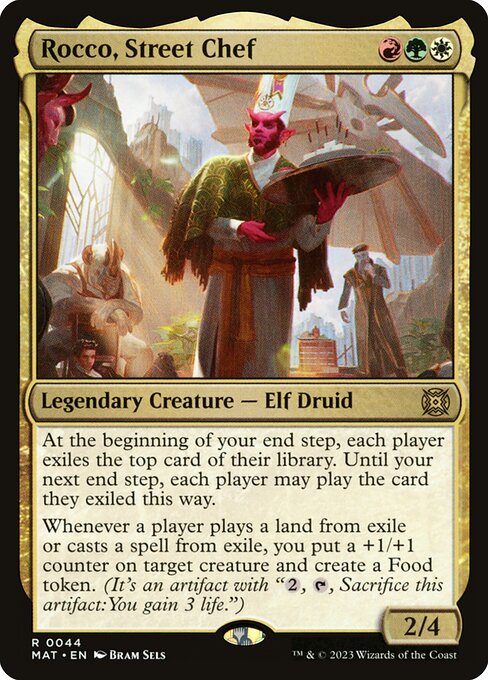 [Foil] MAT 044 Rocco, Street Chef R