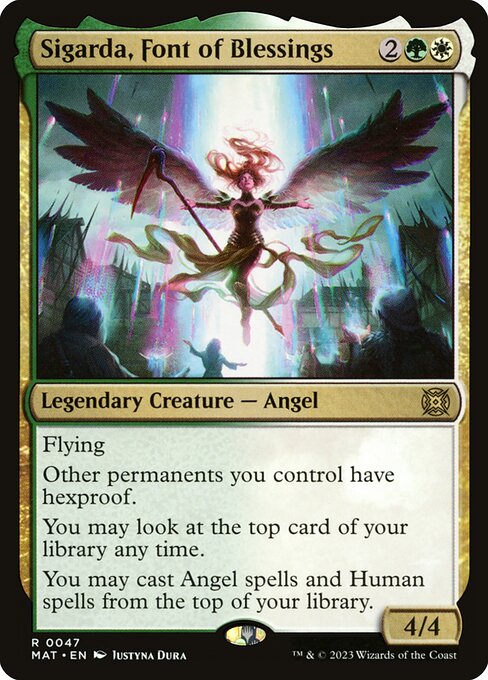 [Foil] MAT 047 Sigarda, Font of Blessings R