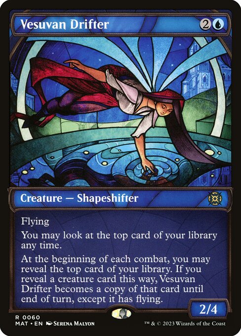 [Foil] MAT 060 Vesuvan Drifter (Showcase) R