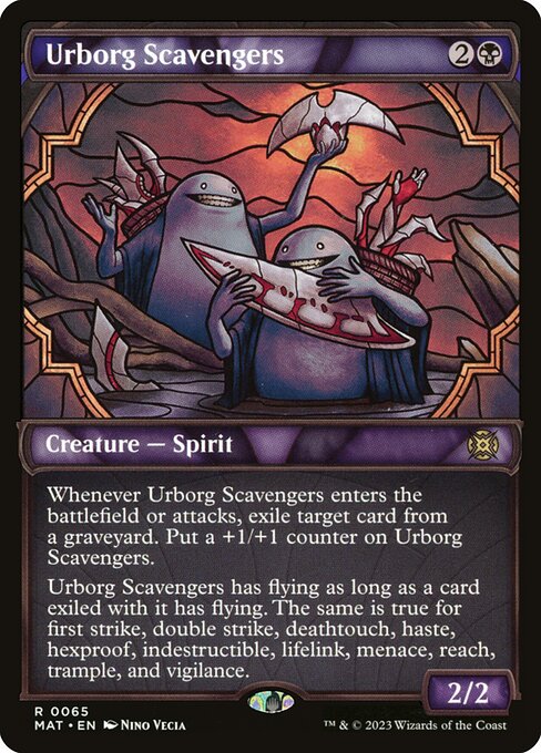[Foil] MAT 065 Urborg Scavengers (Showcase) R