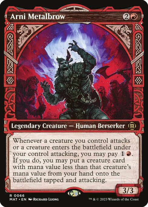 [Foil] MAT 066 Arni Metalbrow (Showcase) R