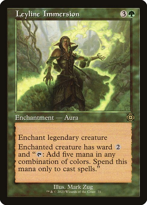 [Foil] MAT 071 Leyline Immersion (Retro Frame) R