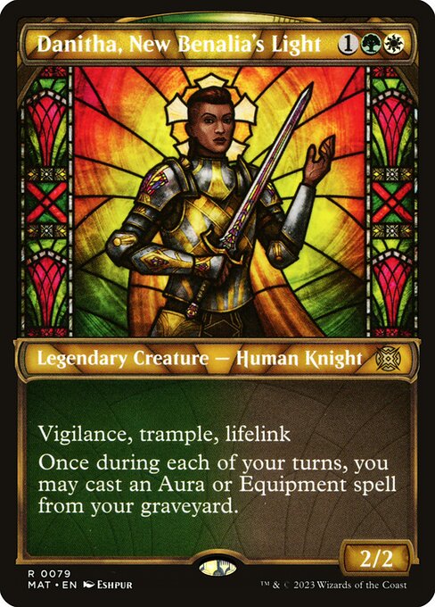 [Foil] MAT 079 Danitha, New Benalia's Light (Showcase) R