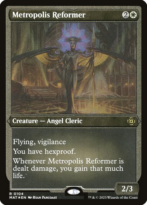 [Foil Etched] MAT 104 Metropolis Reformer (Foil Etched) R