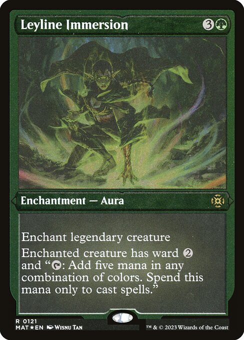 [Foil Etched] MAT 121 Leyline Immersion (Foil Etched) R
