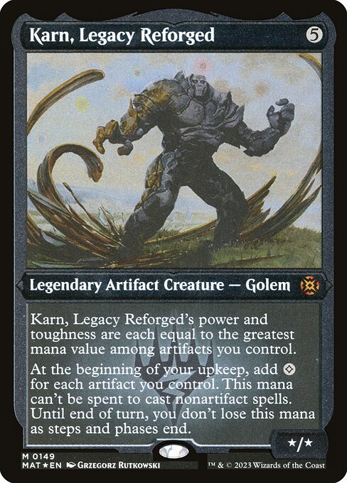 [Foil Etched] MAT 149 Karn, Legacy Reforged (Foil Etched) M