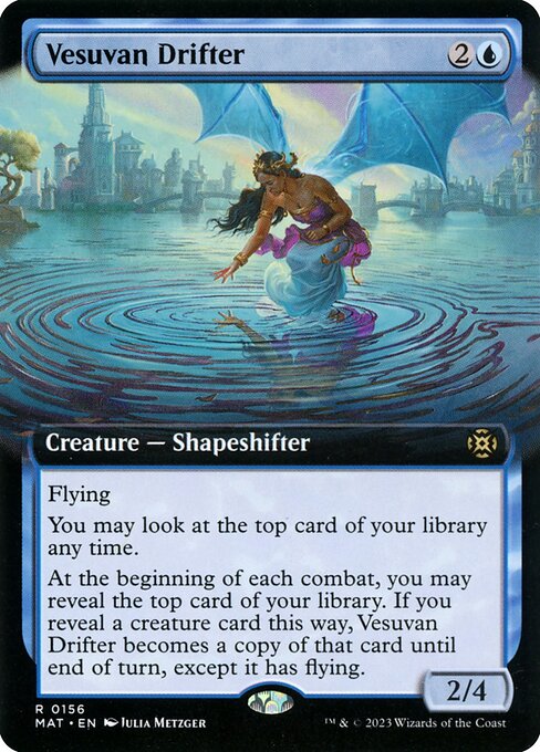 [Foil] MAT 156 Vesuvan Drifter (Extended Art) R