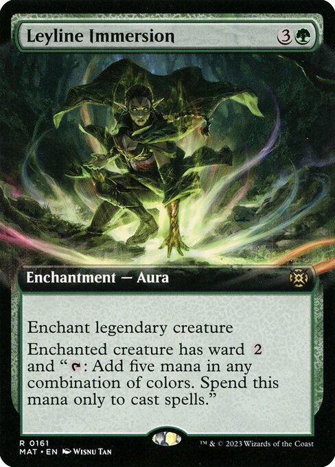 [Foil] MAT 161 Leyline Immersion (Extended Art) R