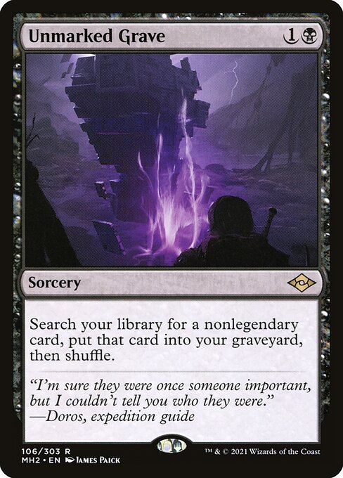 [Foil] MH2 106 Unmarked Grave R