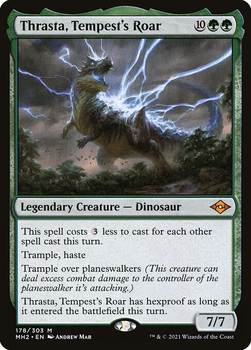 [Foil] MH2 178 Thrasta, Tempest's Roar M