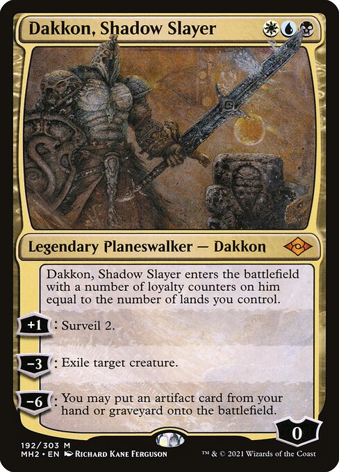 MH2 192 Dakkon, Shadow Slayer M