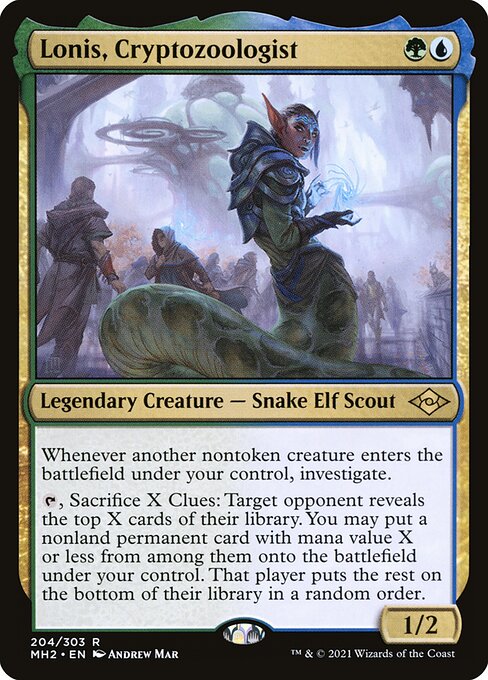 [Foil] MH2 204 Lonis, Cryptozoologist R