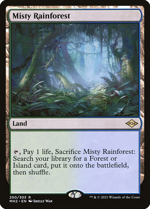 [Foil] MH2 250 Misty Rainforest R